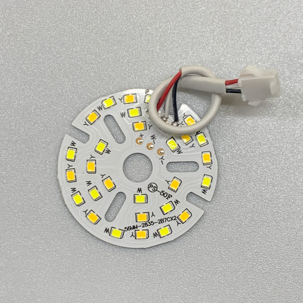 Chip led dùng cho đèn âm trần 7w 3 màu