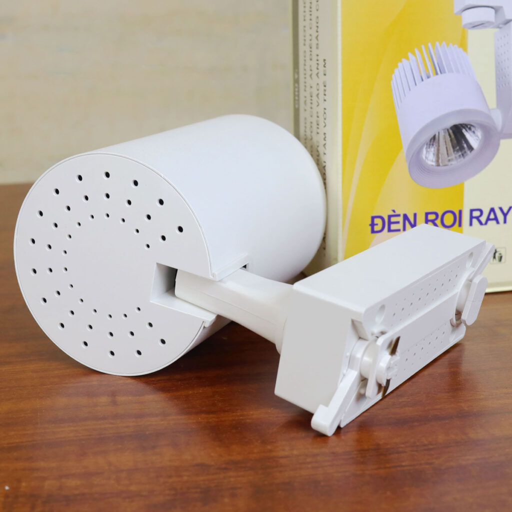 Đèn rọi ray 20w ánh sáng trắng vàng trung tính